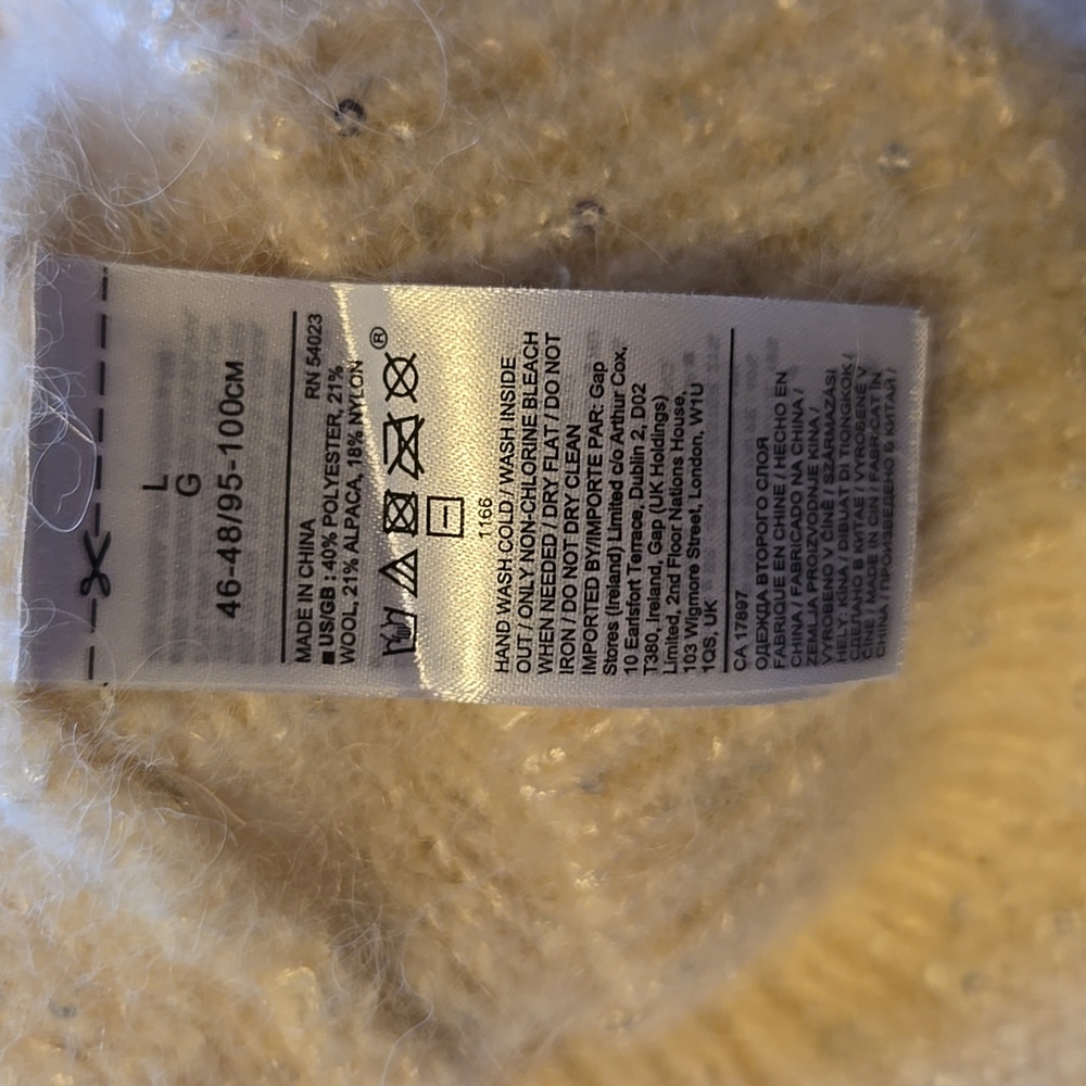 Banana Republic Soft Wool & alpaca Sweater With Sequins - Picture 4 of 4